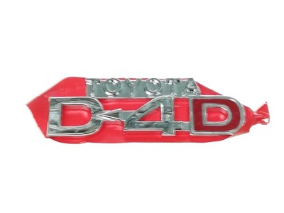 YARIS I 01-05 ZNACZEK EMBLEMAT LOGO NAPIS D4D TYŁ