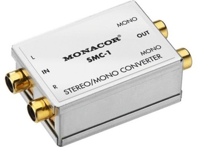 Monacor SMC-1 -Konwerter stereo na 2x mono