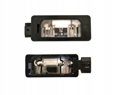 Лампа номерного знака реєстраційний bmw x5 06-13 nowa фото №1