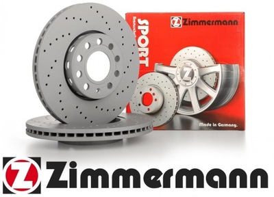 ДИСКИ ТОРМОЗНЫЕ ZIMMERMANN SPORT DO TOYOTA LAND CRUISER 200