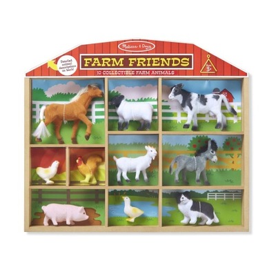Zabawki dla dzieci Zestaw figurek Farma Zwierzątka Melissa&Doug