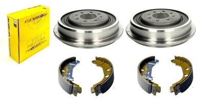 Гальмівні барабани гальмівні колодки renault kangoo nissan kubistar 228mm фото №1