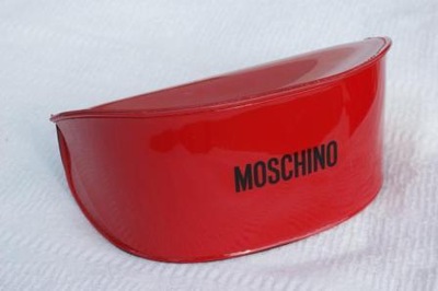 MOSCHINO etui futerał okulary {nowy} najtaniej !!