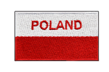 Flaga Polska NASZYWKI FLAGI POLSKI 78X45 POLAND