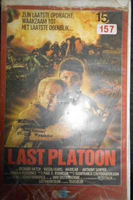 Last Platoon - VHS kaseta video