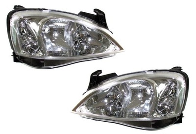 Комплект фары opel corsa c 2000-2004 nowe фото №1