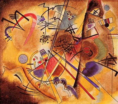 Reprodukcja Small dream in red - Kandinsky 70x60