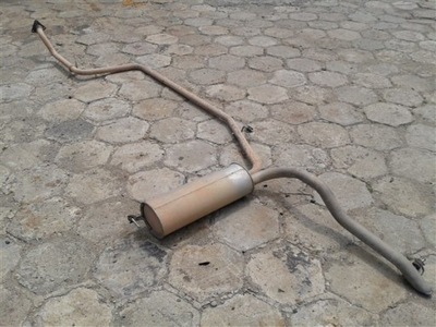 Труба выхлопная выхлоп opel vivaro 2.0 dci long фото №1