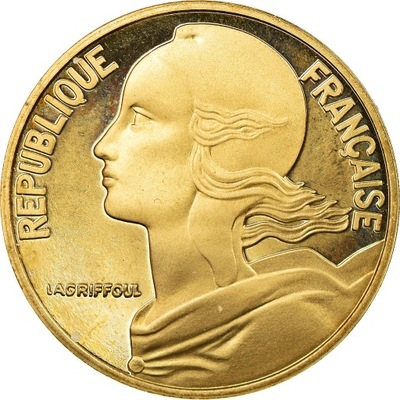 Moneta, Francja, Marianne, 10 Centimes, 1993, Pari