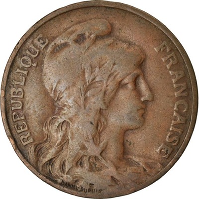 Moneta, Francja, Dupuis, 10 Centimes, 1905, Paris,