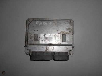 Бортовой компьютер skoda fabia 1.4 047906033c фото №1