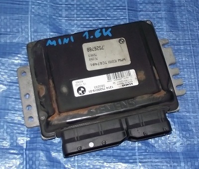 Mini r50 r52 1.6 бортовой компьютер двигателя 1214-7520019-01 фото №1