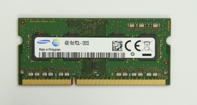 Pamięć RAM do laptopa 4GB DDR3 PC3L 1600MHz 12800S