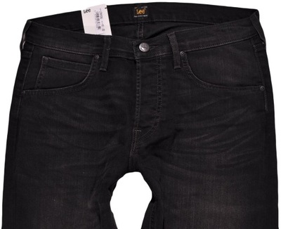 LEE spodnie REGULAR black DAREN W28 L32