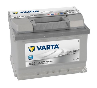 BATERÍA VARTA BLUE DYNAMIC 12V 61AH 600A  