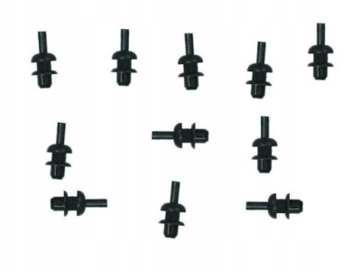 Кронштейн полка задний клипса vw golf ii iii polo фото №1