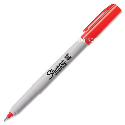 Sharpie UFine Marker permanent Czerwony