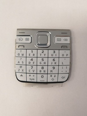 Nokia E55 RM-482 klawiatura biała white FV