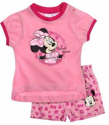 Myszka Disney MINNIE kpl roz 68 t-shirt spodenki