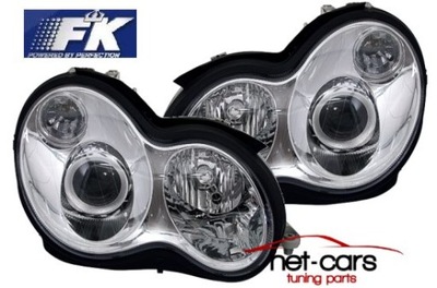 FAROS REJILLAS MERCEDES C CLASE W203 SPORTCOUPE  