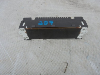 Дисплей радио peugeot 207 9663205580-01 фото №1