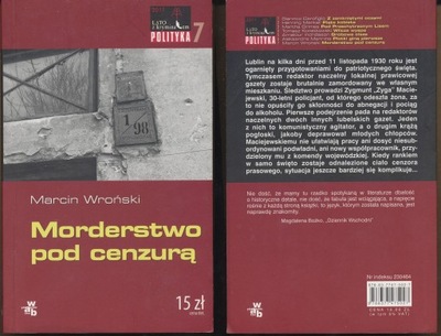 MORDERSTWO POD CENZURĄ- Wroński