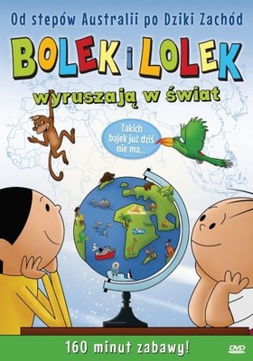 BOLEK i LOLEK Wyruszają w Świat DVD 18 odc 165 min