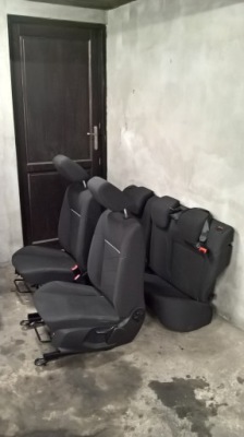 Ford fiesta mk7 заднее сиденье задняя 5 дверь 2015rok polift ! фото №1