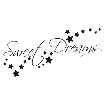 Napis na ścianę słodkich snów - Sweet Dreams 259