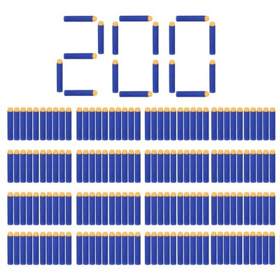 200 SZTUK STRZAŁEK STRZAŁKI NABOJE DO NERF KARABIN