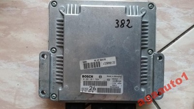 Блок управления бортовой компьютер citroen 0281011524 фото №1