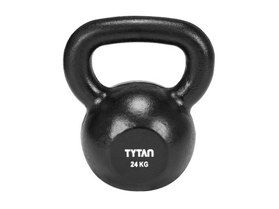 Hantla KETTLEBELL Odważnik Żeliwo TYTAN 24 kg