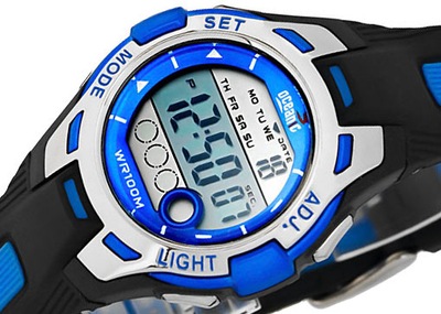 Elektroniczny Zegarek Dziecięcy OCEANIC WR100m