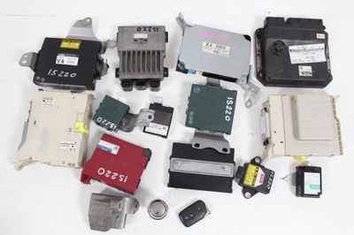 Набор стартовый бортовой компьютер lexus is 220 2007 фото №1