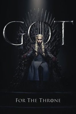 Gra o tron Daenerys Żelazny Tron - plakat 61x91,5