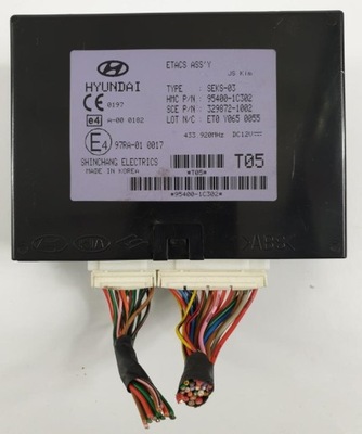 Модуль блок керування hyundai getz 95400-1c302 фото №1