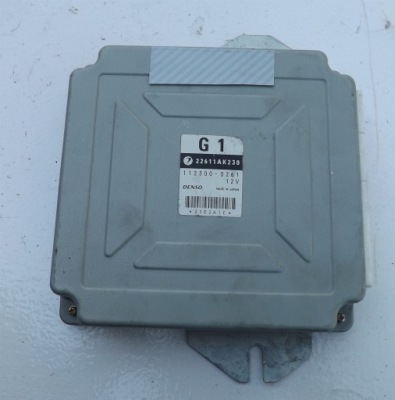 Бортовий комп'ютер двигуна subaru forester 112300-0261 2004 фото №1