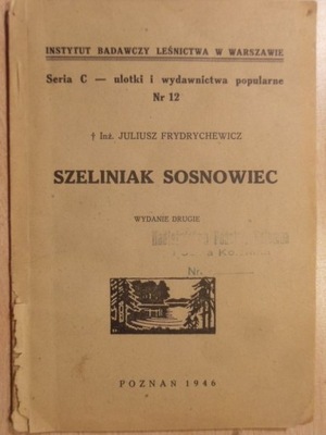 SZELINIAK SOSNOWIEC Frydrychewicz 1946