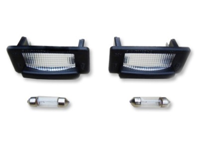 Sprinter vw lt лампа номерного знака регистрационный kpl фото №1