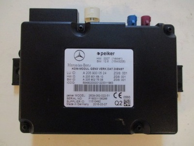 C W205 MODUŁ БЛОК УПРАВЛІННЯ A2059000524 MERCEDES