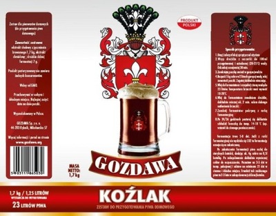 GOZDAWA PIWO DOMOWE 23L KOŹLAK BOCK deptana_pl