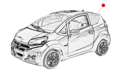 Стекло правая задняя aixam crossline 2010 светлая фото №1