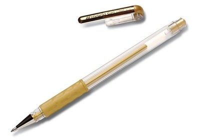 Długopis żelowy złoty Pentel