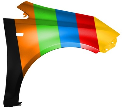 Крыло правый do opel corsa d 06-14 z50c фото №1