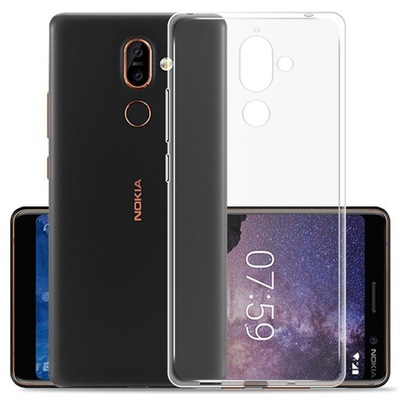 Etui do Nokia 7 Plus GEL CLEAR CASE