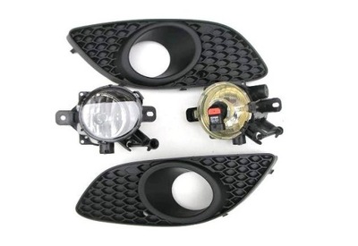 Противотуманные фары + решётки opel zafira 2008-2011 фото №1