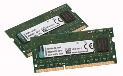 Kingston pamięć RAM laptop 4GB DDR3 sodimm 1600MHz