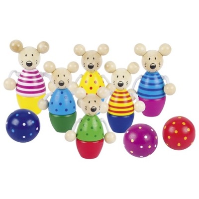 Zabawki dla dzieci Zręcznościowe Kręgle Myszki
