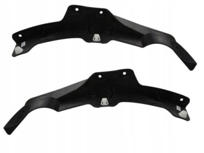 Спойлер бампера передний audi q5 левый vat фото №1