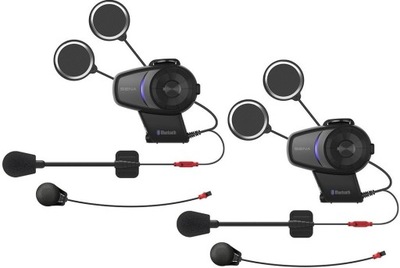 SEON 10S-01D FM INTERKOM FOR MOTORCYCLE ON TWO KASKI  